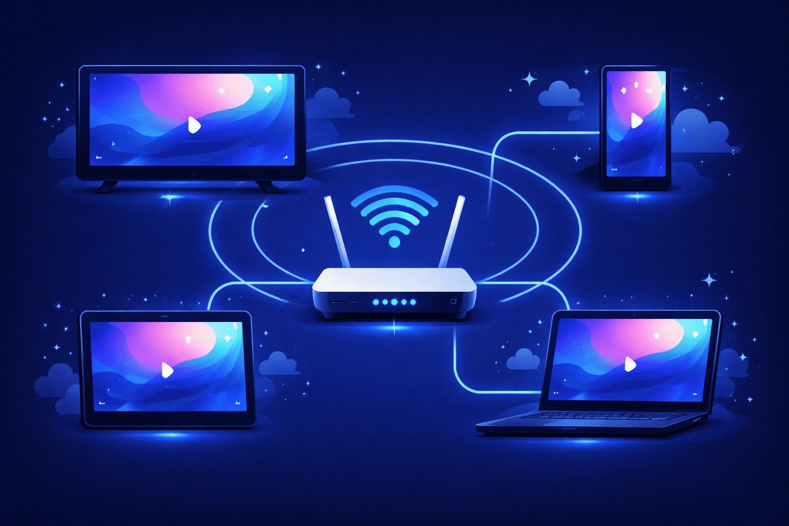 fonctionnement iptv france routeur appareils connectés